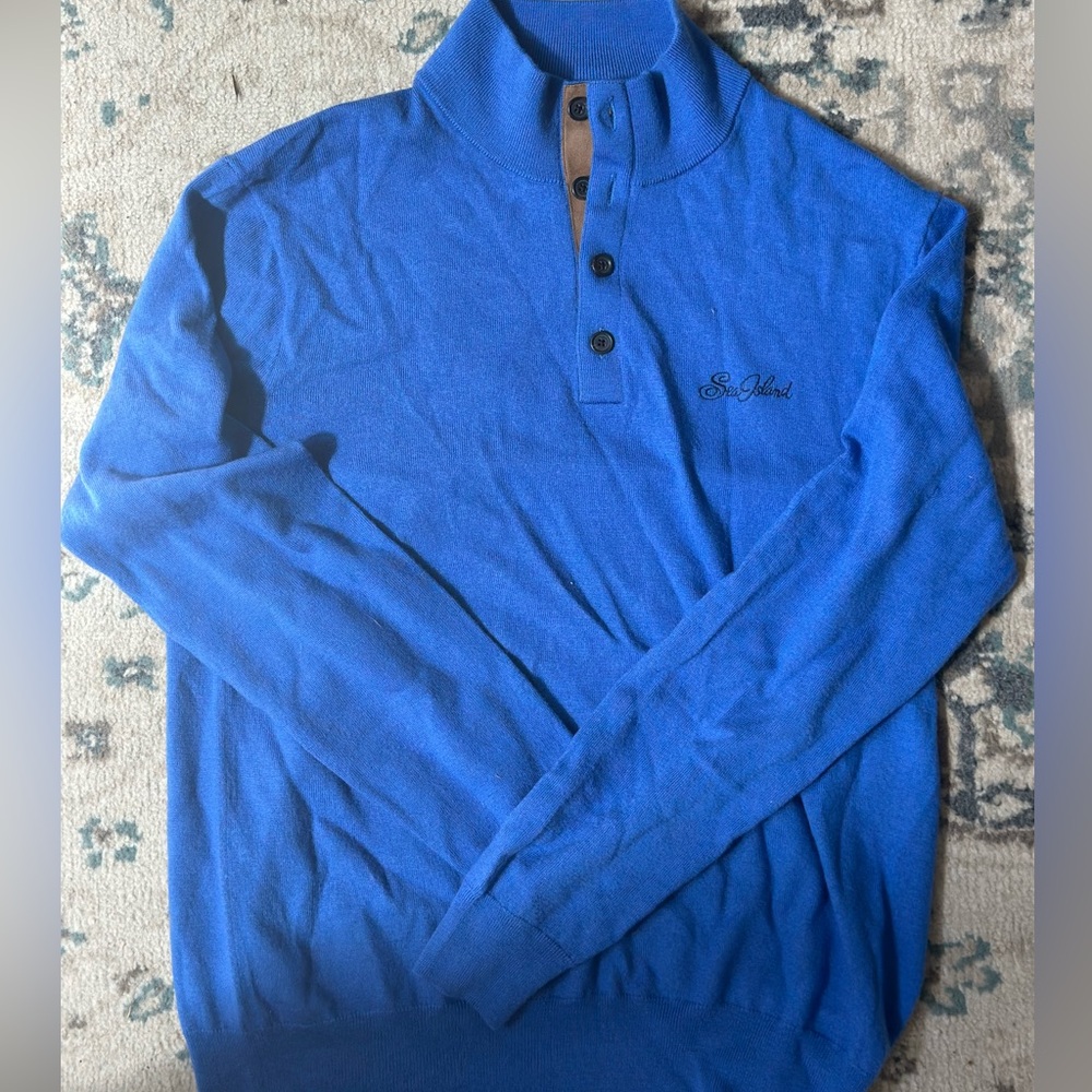 Blue Polo Golf Ralph Lauren quarter zip sweater